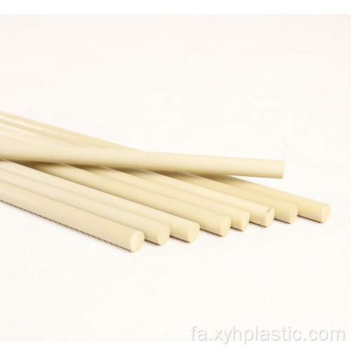 Polyetheretherketone Victrex Peek Rod ساخته شده